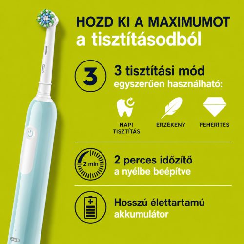 Oral-B Pro 1 elektromos fogkefe (kék)