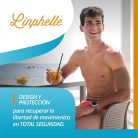 Linphelle PICC karvédő huzat – mikroszálas, légáteresztő (kék, L méret)