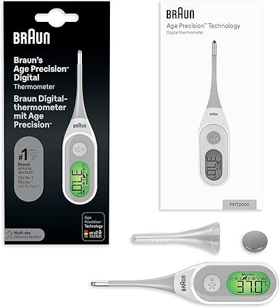 Braun Age Precision PRT2000 – digitális lázmérő (3 az 1-ben)
