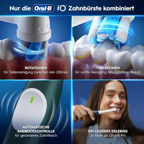 Oral-B iO Series 2 – elektromos fogkefe, zöld
