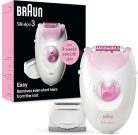 Braun Silk-épil 3 kábeles epilátor (rózsaszín)