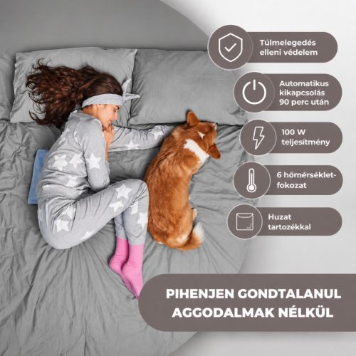 Mobiclinic Elektromos Melegítő Párna –  40 × 30 cm