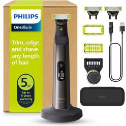   Philips OneBlade Pro 360 QP6652/35 – arc és test trimmer (prémium szett)