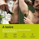 Philips OneBlade Pro 360 QP6652/35 – arc és test trimmer (prémium szett)