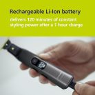 Philips OneBlade Pro 360 QP6652/35 – arc és test trimmer (prémium szett)