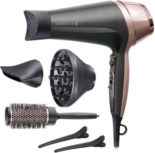 Remington Curl & Straight Confidence D5707 Hajszárító – 2 az 1-ben Simítás és Göndörítés, 2200 W-használt