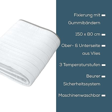Beurer TS 17 elektromos ágymelegítő – 150 × 80 cm