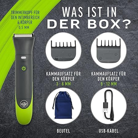 Veet Men Intimate Trimmer – Intim és test szőrvágó