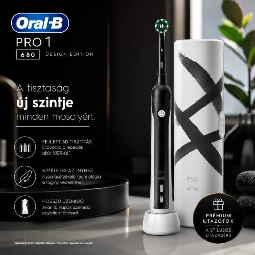 Oral-B Pro 1 680 Design Edition elektromos fogkefe