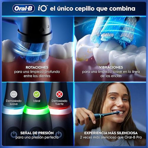 Oral-B iO 5 elektromos fogkefe fekete