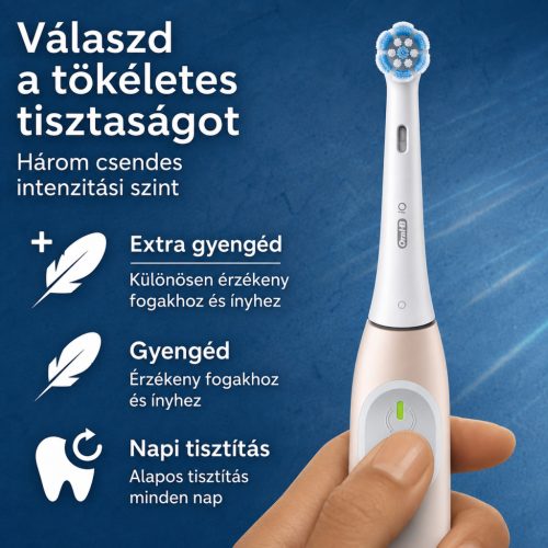 Oral-B iO 2 elektromos fogkefe – rózsaszín