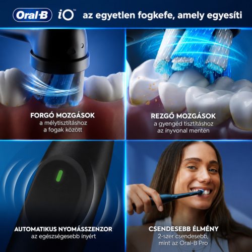 Oral-B iO 2 elektromos fogkefe – rózsaszín