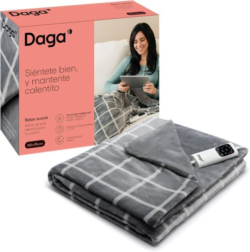 Daga Relax Suave Elektromos Melegítő Takaró – 150 × 95 cm