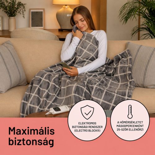 Daga Relax Suave Elektromos Melegítő Takaró – 150 × 95 cm