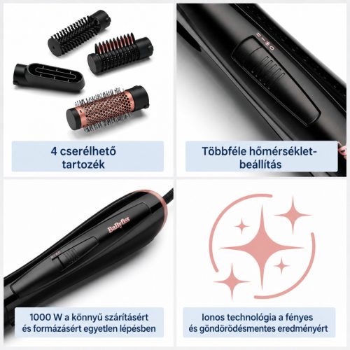 BaByliss Perfect Finish AS126E – meleglevegős hajformázó