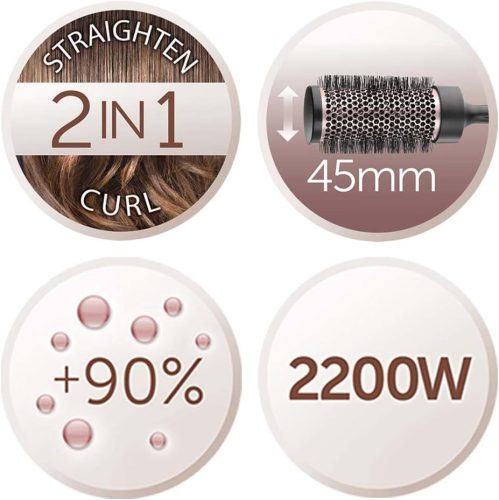 Remington D5707 Curl & Straight Confidence hajszárító – 2200 W