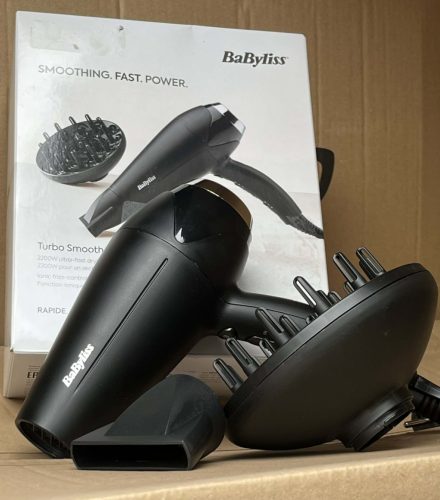 BaByliss Turbo Smooth D572DE Hajszárító