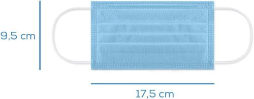 Orvosi maszk IIR típus – 3 rétegű,  20 darabos csomag