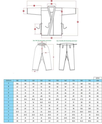 IPPONGEAR unisex ifjúsági Club 2 Karate Judo ruha 150-es