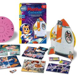   Ravensburger Mathe-Galaxie – oktató társasjáték gyerekeknek (német nyelvű) 