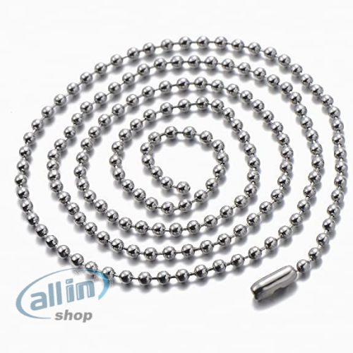 COOLSTEELANDBEYOND boxkesztyű, rozsdamentes acél nyaklánc férfiaknak Acrílica medál 60 cm-es acél golyós lánccal 