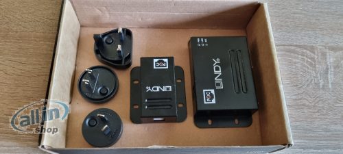 LINDY 50m 4 Port USB 2.0 Cat.5 Extender RJ45 USB extender RJ45 hálózati kábelen keresztül